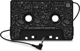 CONNECT IT CFF-1050-BK kazetový adaptér do automobilu