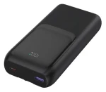 Gembird PB20-PD20-LCD-01 černá / Powerbanka / 20000 mAh / 20 W / integrované kabely (PB20-PD20-LCD-01)