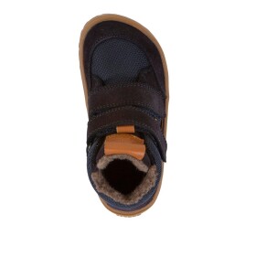 Chlapecké zimní barefoot boty TEX WOOL Dark Blue Froddo G3110266-W - 24