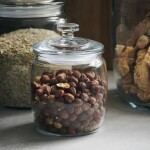 House Doctor Skleněná dóza s víčkem Ville Clear 750 ml, čirá barva, sklo