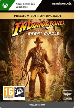 XSX Indiana Jones and the Great Circle: PE upgrade / ESD / Akční / Angličtina / od 16 let / Hra pro Xbox Series (7CN-00156)