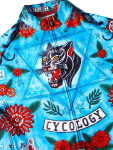 Cyklodres CYCOLOGY Winter Ashanti, blue, pánský, dlouhý rukáv (Motiv Ashanti, velikost S)