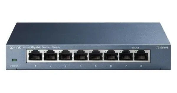 TP-Link TL-SG108 (TL-SG108 V3) / Switch / 16 Gbps / 8x GLAN (TL-SG108 V3)