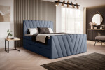 Boxspring Candice Rozměr: 140 x 200 cm, látka: Velvetmat 24