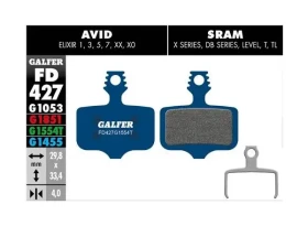Galfer FD427 Pro G1455 - Galfer FD427 Road G1455 brzdové destičky pro Avid/Sram