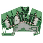 Weidmüller 1771360000-50 svorka ochranného vodiče pružinová svorka zelenožlutá 50 ks