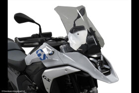 Bmw R 1300GS 24-26, R 1300GS Adventure 24-26 Turistické plexi Powerbronze 445mm x 450mm - lehce kouřové