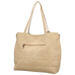 Módní koženkový set kabelek Maricela, béžový