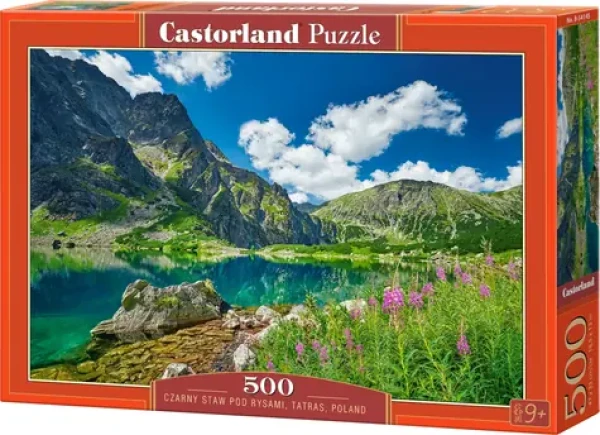 Castorland 54145 Puzzle Czarny Staw pod Rysami, Tatry, Polsko