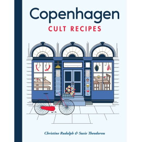 New Mags Kniha – Copenhagen Cult Recipes, Susie Theodorou, Christine Rudolph, modrá barva, papír