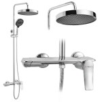 REA - Sprchový set Vision Chrome REA-P6738