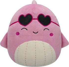 Squishmallows Růžová velryba - Val 20 cm