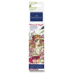 Popisovače Faber-Castell Goldfaber Creative Romantic Manga No. 2