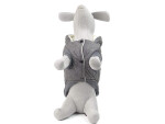 Mix zimní bunda pro psa Barva: Šedá, Délka zad (cm): 36, Obvod hrudníku: 42 - 52 cm
