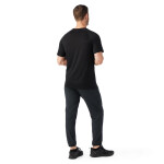 Pánské merino tričko s krátkým rukávem SMARTWOOL Men's Active Ultralite Short Sleeve, Black velikost: L