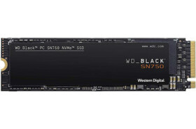 WD Black SN750 500GB / M.2 SSD 2280 / PCIe Gen3 x4 / TCL / R: 3470MBps / W: 2600 MBps / IOPS R-W 420K 380K / 5y (WDS500G3X0C)