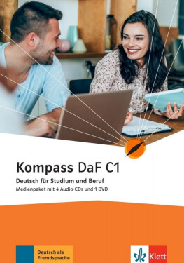 Kompass DaF 3 (C1) - Medienpaket (4Audio CD + DVD) - Birgit Braun