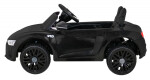 Mamido Dětské elektrické autíčko Audi R8 Spyder černé