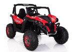 Mamido Dětské elektrické auto Buggy SuperStar 4x4 červené