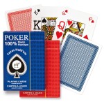 Poker 100% Plastic Jumbo Index Speciál