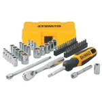 DeWalt DWMT81610-0 / NANO sada hlavic a příslušenství s ráčnou 1/4" / 50 dílů (DWMT81610-0)