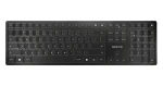 Cherry KW 9100 SLIM černá / Klávesnice / US-ENG layout / 107 kláves / USB-C (JK-9100EU-2)