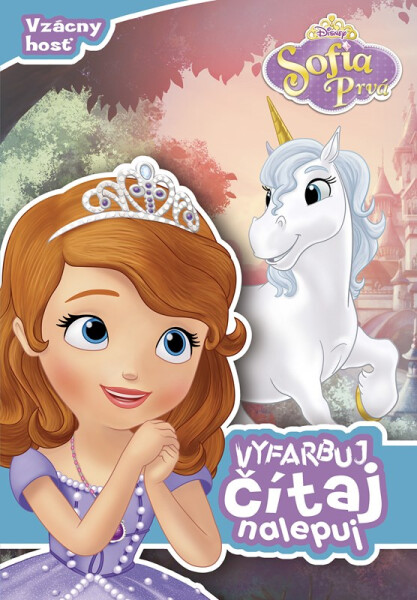 Sofia prvá - Vyfarbuj, čítaj, nalepuj - kolektiv