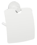 SAPHO - X-ROUND WHITE držák toaletního papíru s krytem, bílá mat XR732W