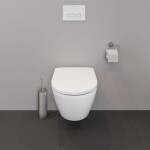 DURAVIT - D-Neo Závěsné WC se sedátkem SoftClose, Rimless, bílá 45880900A1