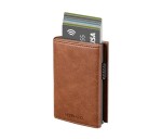 MYBALO Carryx skládací peněženka s výsuvným držákem na karty, Brown EDF_511678