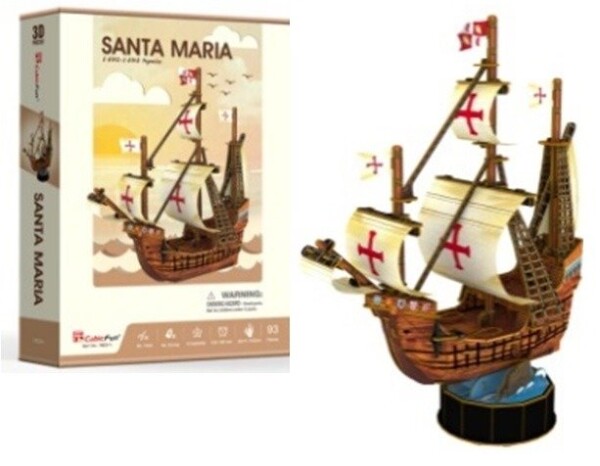 3D puzzle Santa