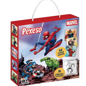 Pexeso v krabičce s omalovánkou Marvel