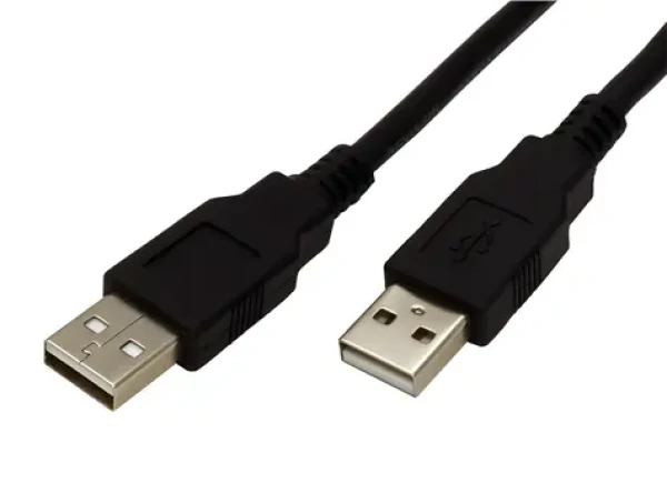 OEM USB 2.0 A-A černá / Kabel / propojovací / 1,8 m (11.02.8918)