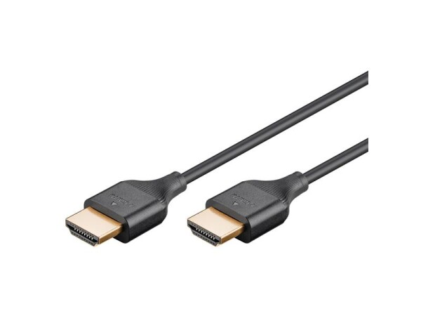 Kabel GOOBAY 75293 HDMI Slim High Speed s Ethernetem 2.0 4K 1m