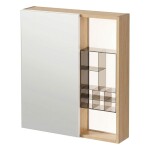 REA - Sada koupelnového nábytku s umyvadlem Sora DE07-70 Oak 70CM REA-M0608