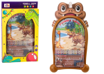 Mamido Dovednostní hra Pinball Dinosauři s hnědým stojanem