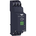 Schneider Electric XB5DTGM4 Časovač, montáž na panel, zpožděné sepnutí, 0,5 min až 10 min, 100…240 V AC/DC