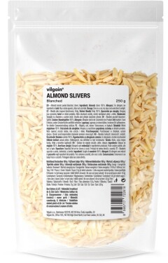 Vilgain Mandle sekané blanšírované – 3× 250 g