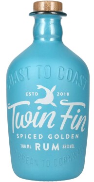 Twin Fin Spiced Golden Rum 38% 0,7 l (holá lahev)