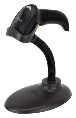 Equip 1D snímač čárových kódů / Laser / USB / Stojánek / IP54 / černá (351022)