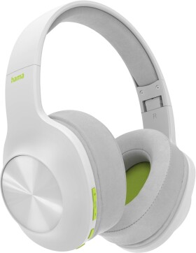 Hama Spirit Calypso Hi-Fi Sluchátka Over Ear Bluetooth® stereo bílá složitelná, headset, regulace hlasitosti