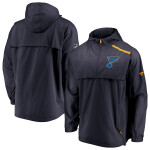 Fanatics Pánská Bunda St. Louis Blues Authentic Pro Rinkside Anorak 1/4-Zip Velikost: