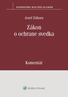 Zákon o ochrane svedka - Jozef Záhora