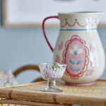 Bloomingville Skleněný pohárek Rika Recycled Glass 100 ml, čirá barva, sklo