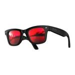 BlitzWolf BW-AG1 červená / Chytré brýle / AI asistent / Bluetooth / IP66 (BW-AG1 Red Lenses)