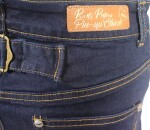 Dámská sukně jeans Rusty Pistons Ely - 4Xl / modrá