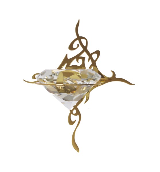 Cariitti osvětlení DIAMANT KIHLA zlatá, fitinka C1545831L