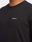 RVCA ICON black pánské tričko krátkým rukávem