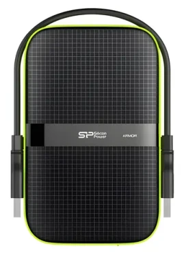 Silicon Power Armor A60 4TB černá / Externí HDD / 2.5" / USB 3.2 / IPX4 (SP040TBPHDA60S3K)
