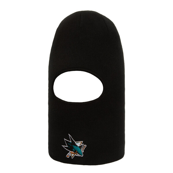 Mitchell & Ness Pánská Zimní Čepice Kukla San Jose Sharks NHL Tailgate Balaclava Knit Sharks